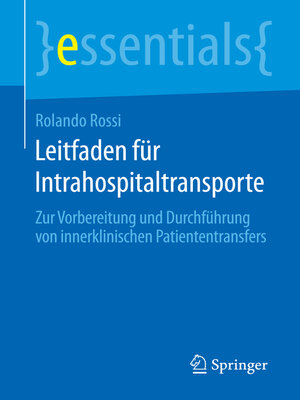 cover image of Leitfaden für Intrahospitaltransporte
